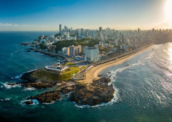 A rota das praias