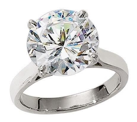 5 Carat Roung Diamond Engagement Ring