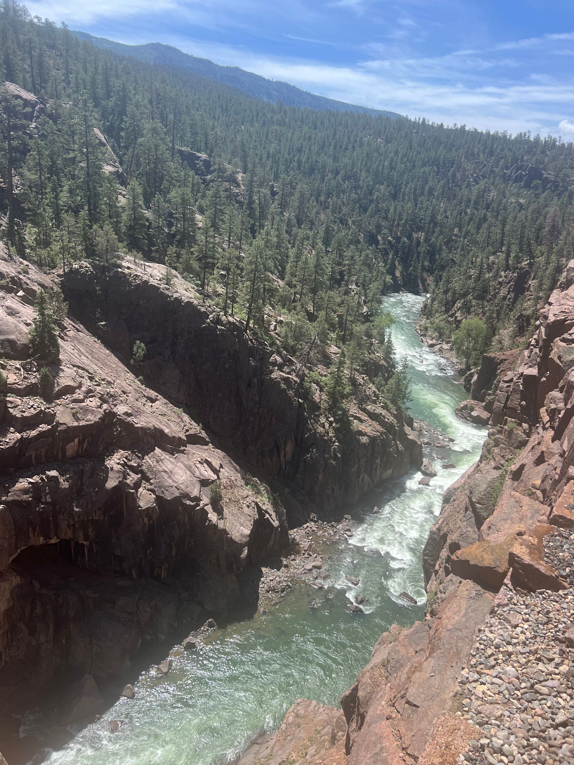 A person is holding a compass in their hand.