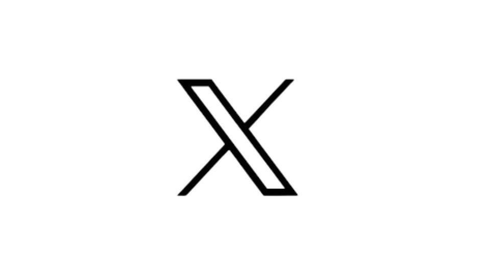 A black and white icon of the letter x on a white background.