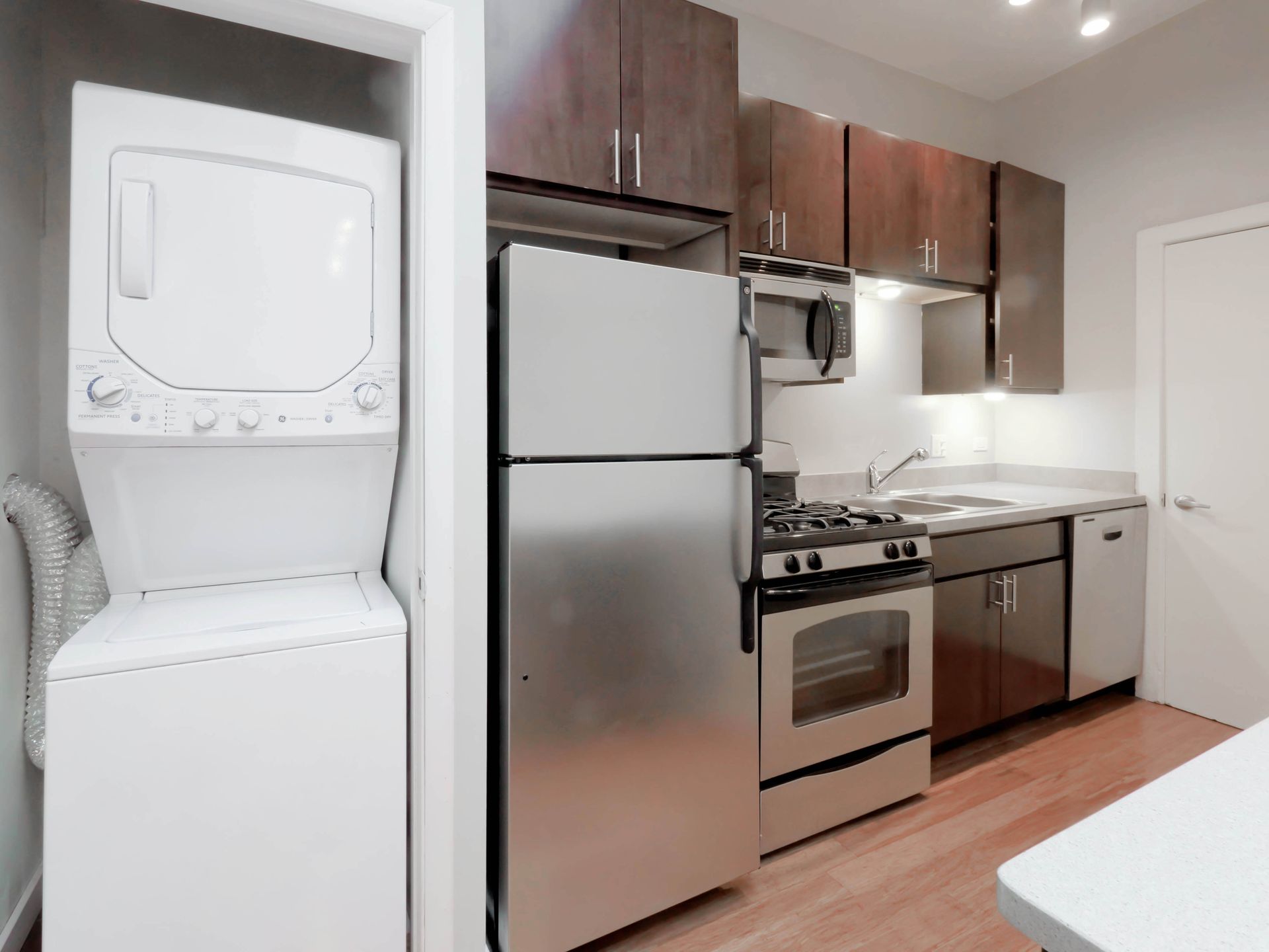 Reside on Clark kitchen and laundry machines
