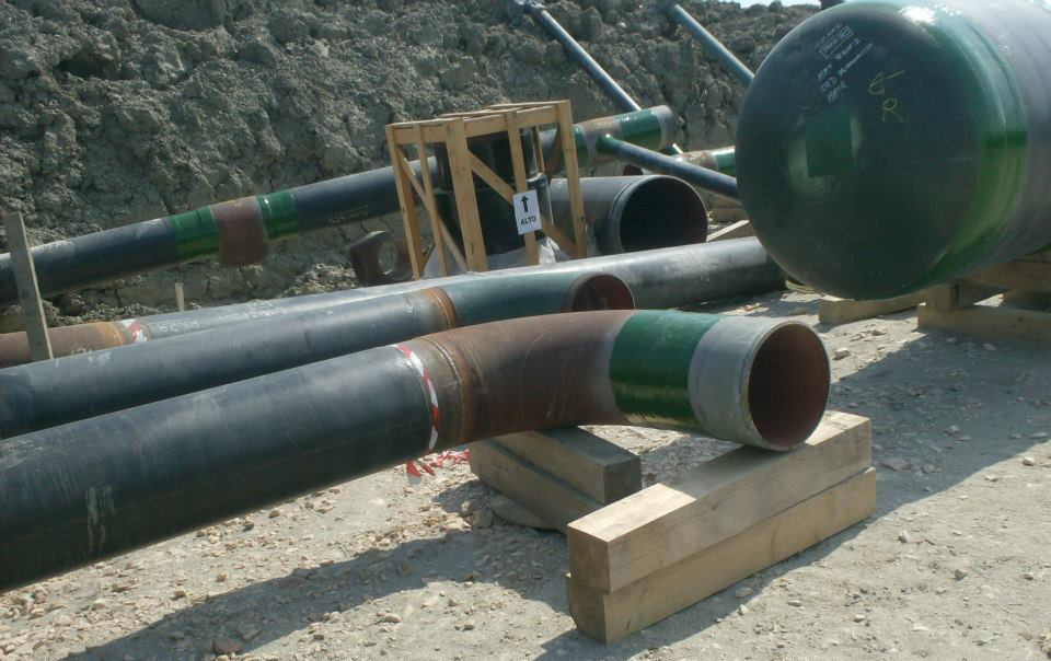 servizio sabbiatura tubi industriali