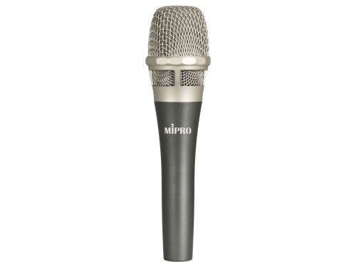 A microphone with the word mipro on it