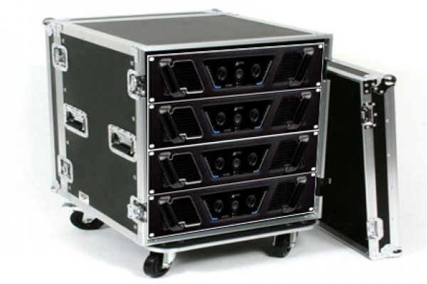 A black case with four drawers and the lid open
