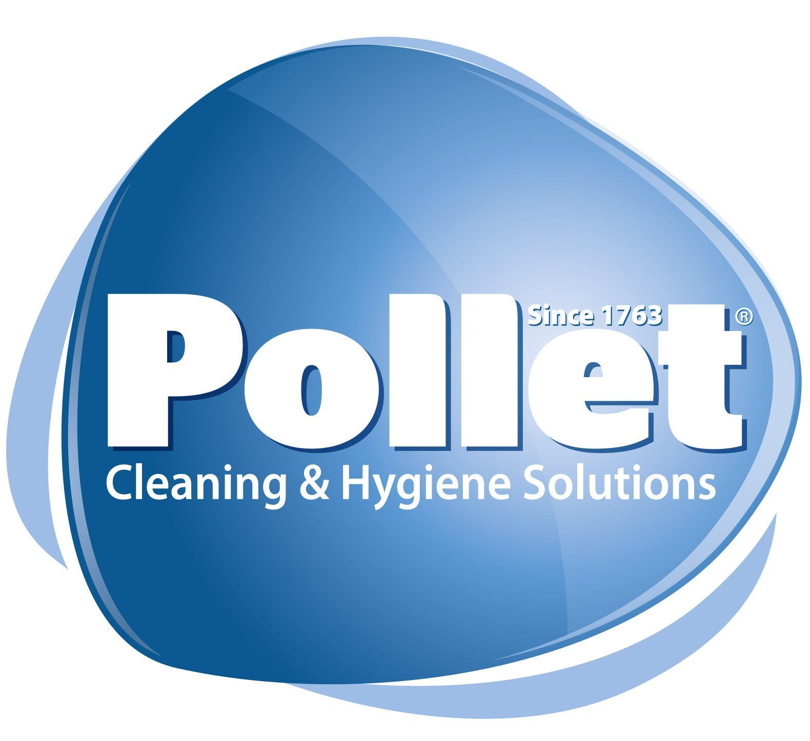 The logo for pollet cleaning and hygiene solutions