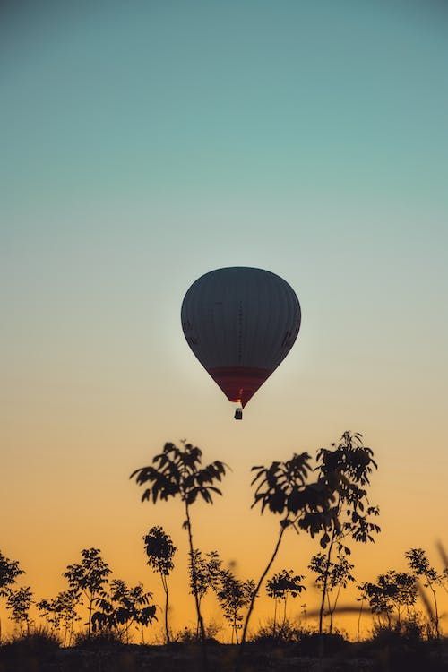hot ballon with sunset — Counsellor in Yeppoon, QLD