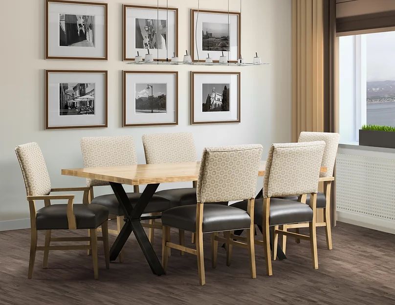 dining room with table and chairs