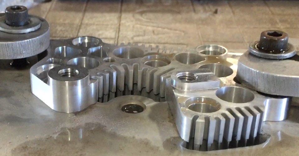 Lavorazione di metalli con sistema inkjet