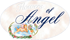 Flowers of angel logo