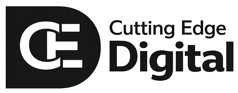 Logo for Cutting Edge Digital: 