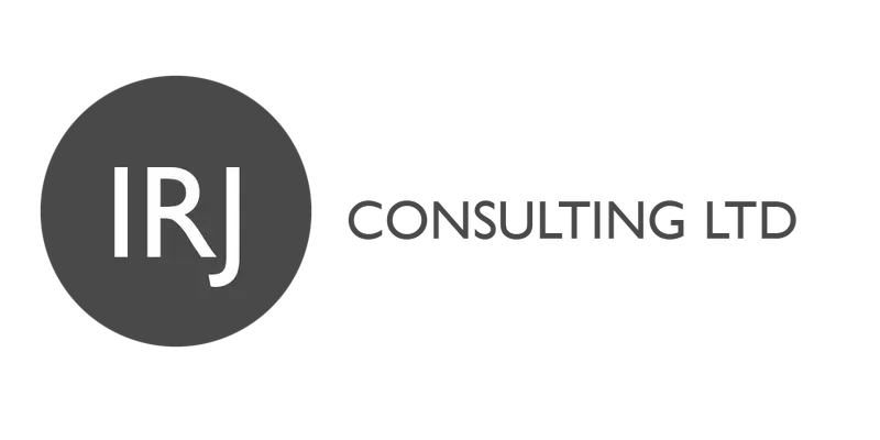 Logo for IRJ Consulting LTD, featuring