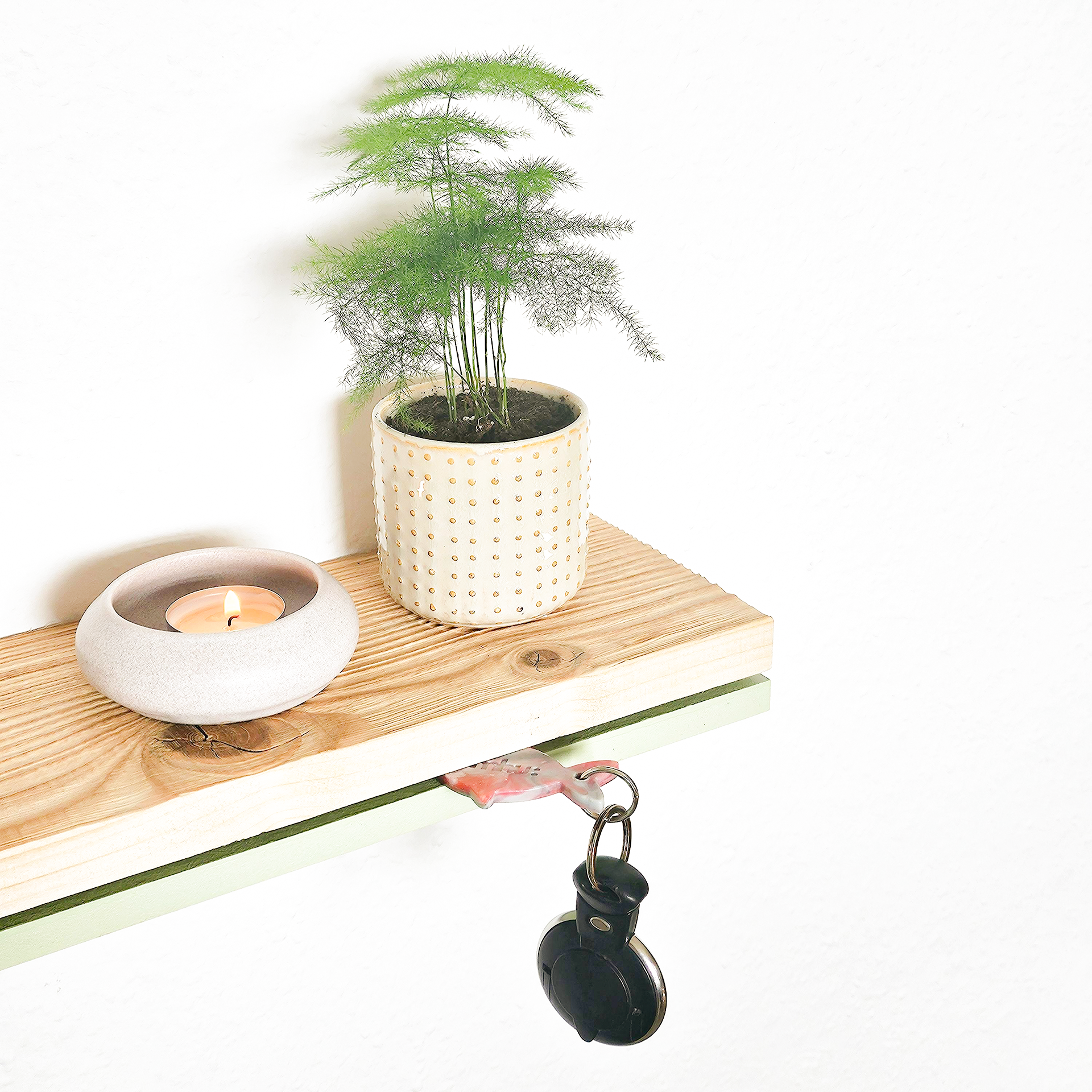 Altholz Schlüsselbrett UPCYCLEFISH by Nordfische