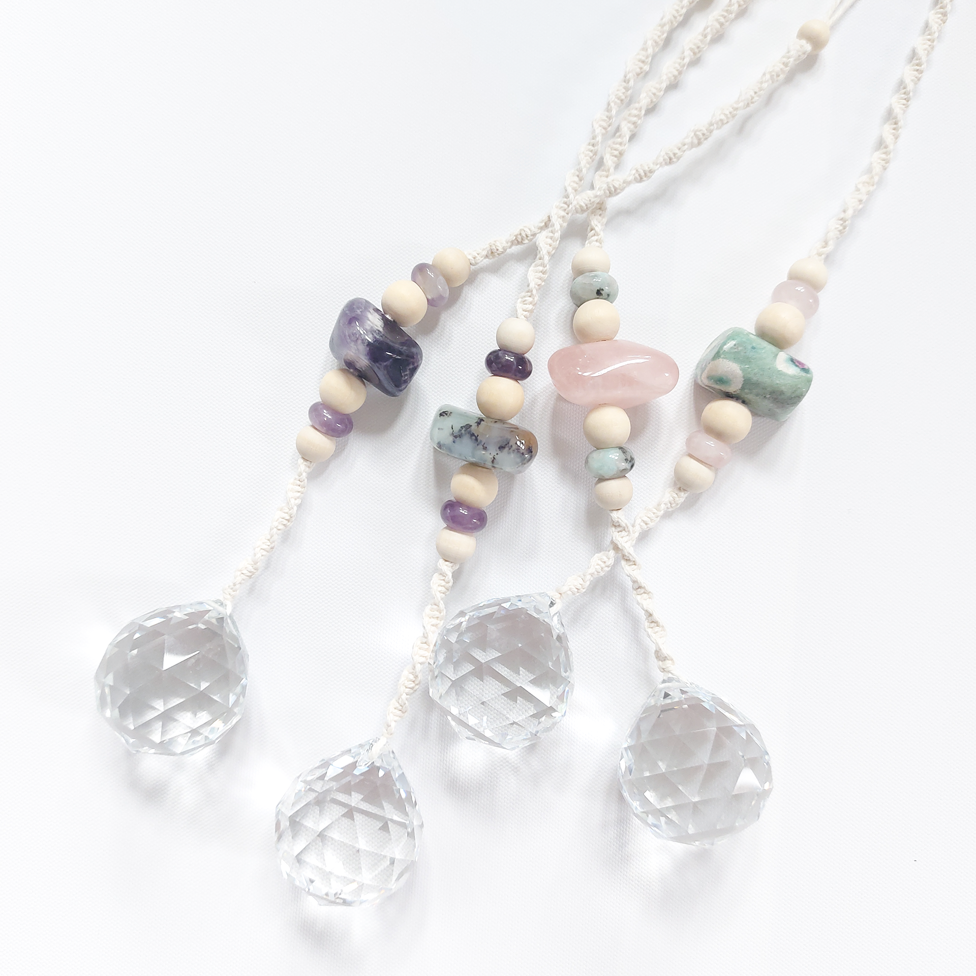 Makramee Lichtfänger Drop by Nordfische