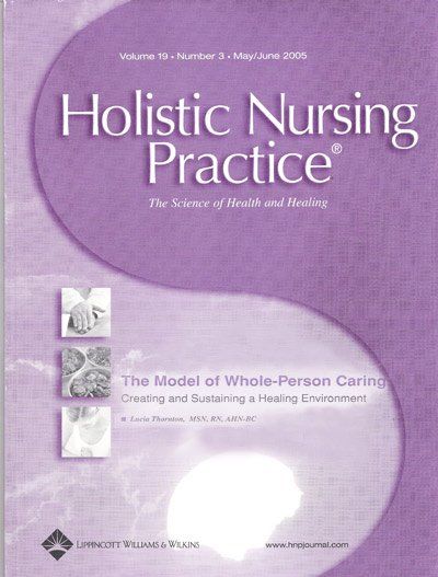 Holistic Nursing Practice Mag Cover
