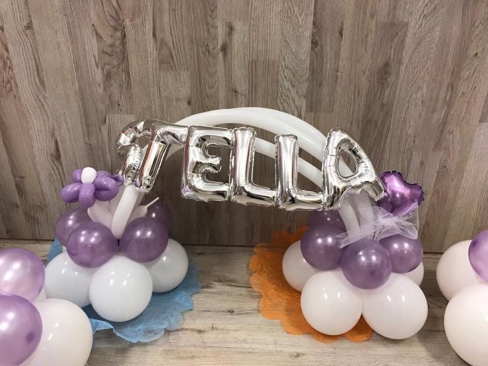 composizione con palloncini