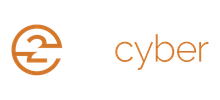 A logo for cyber with a circle and the word cyber