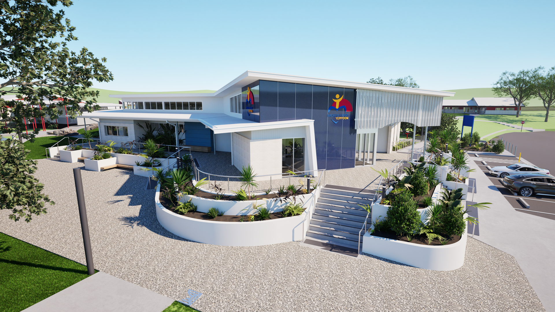 Sacred Heart Yeppoon Administration — BOLD Architecture + Interior Design In Mackay, QLD