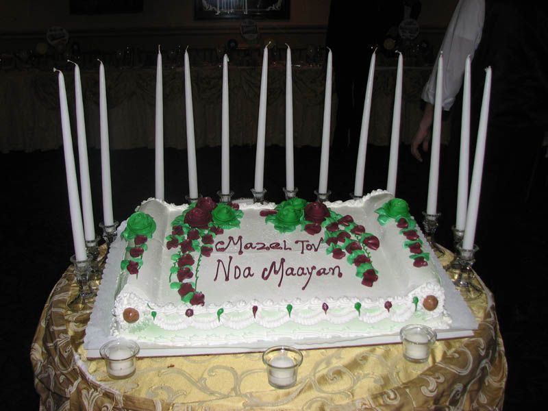 Cake decorated with 