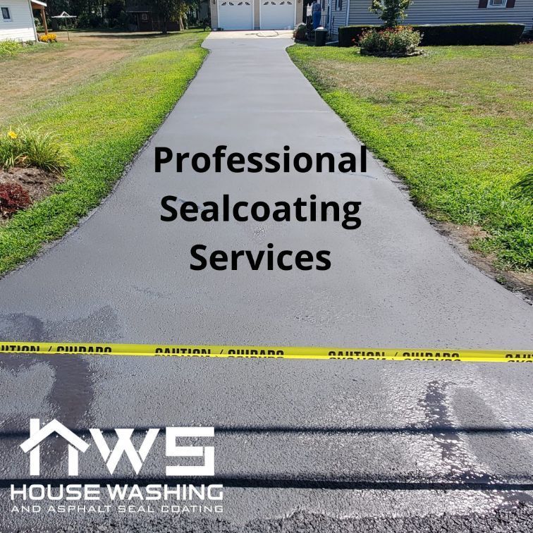 sealcoating driveway results