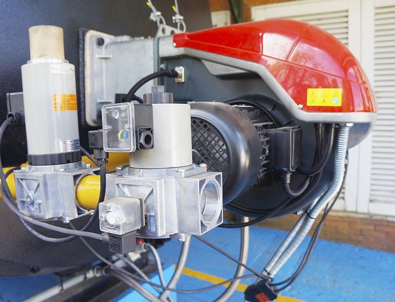 instalación de caldera