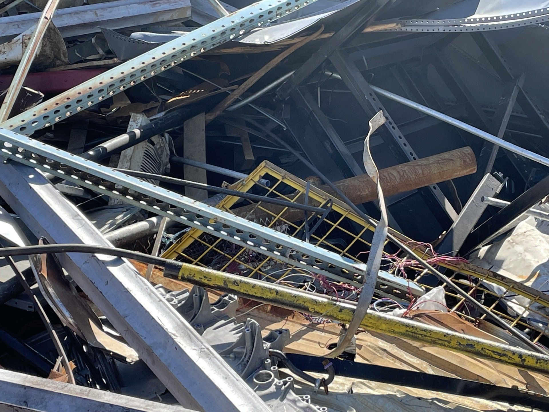 Steel Beams Stack On Project - Hagerstown, MD - Maryland Metals Inc.