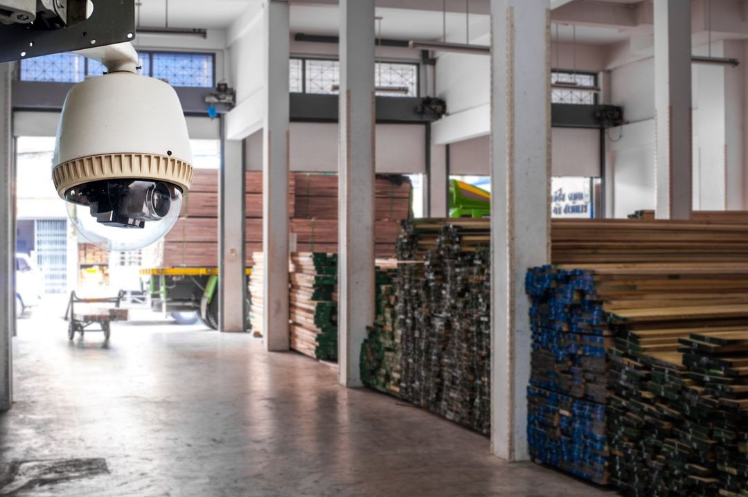 CCTV-monitored storage