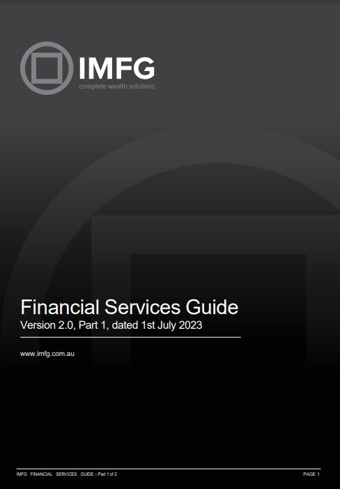 IMFG Financial Services Guide