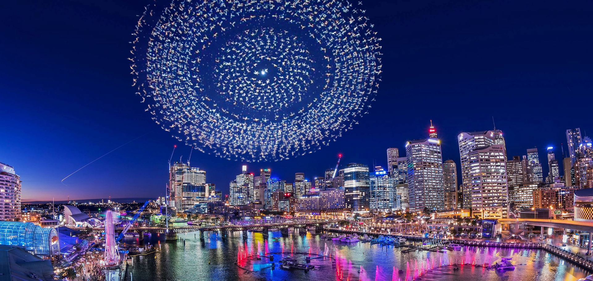 Vivid Drone Show Harbour Cruise