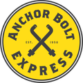 Yellow circular logo: 