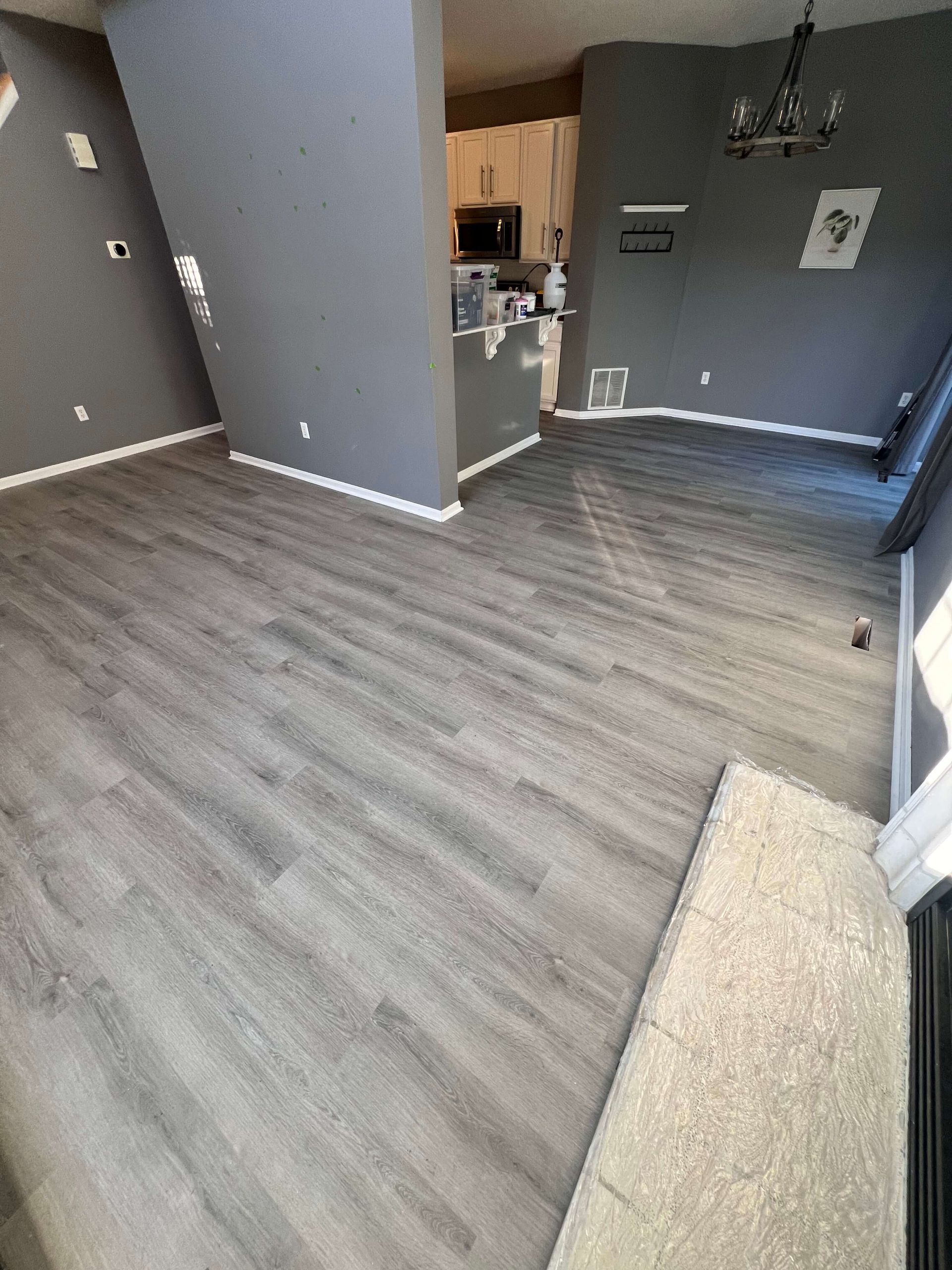 flooring in the main level