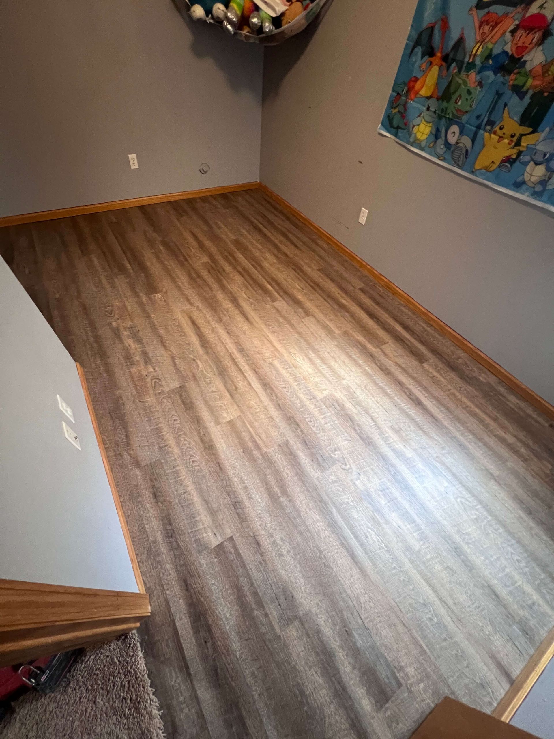 Flooring in basement