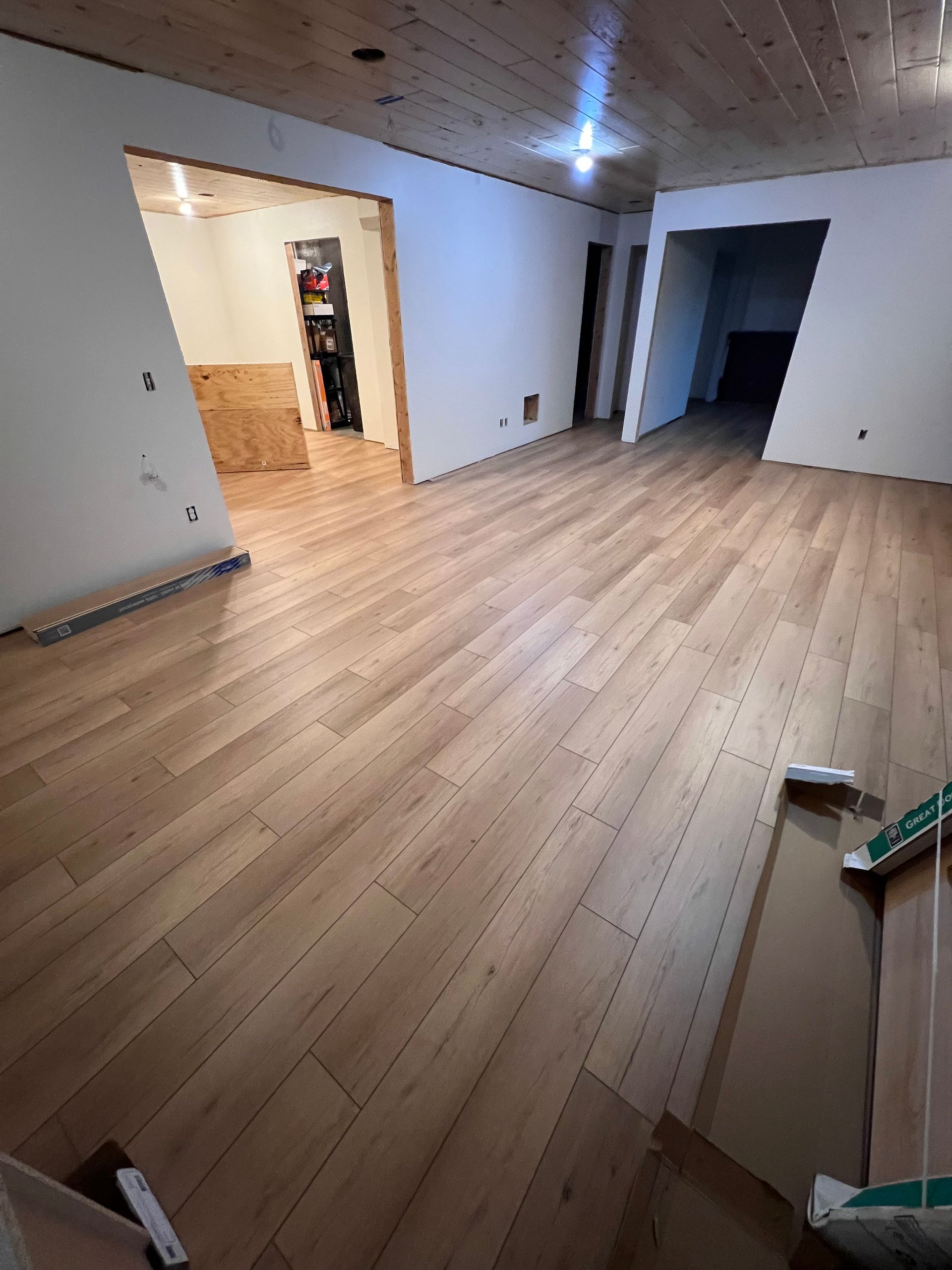 flooring in basement