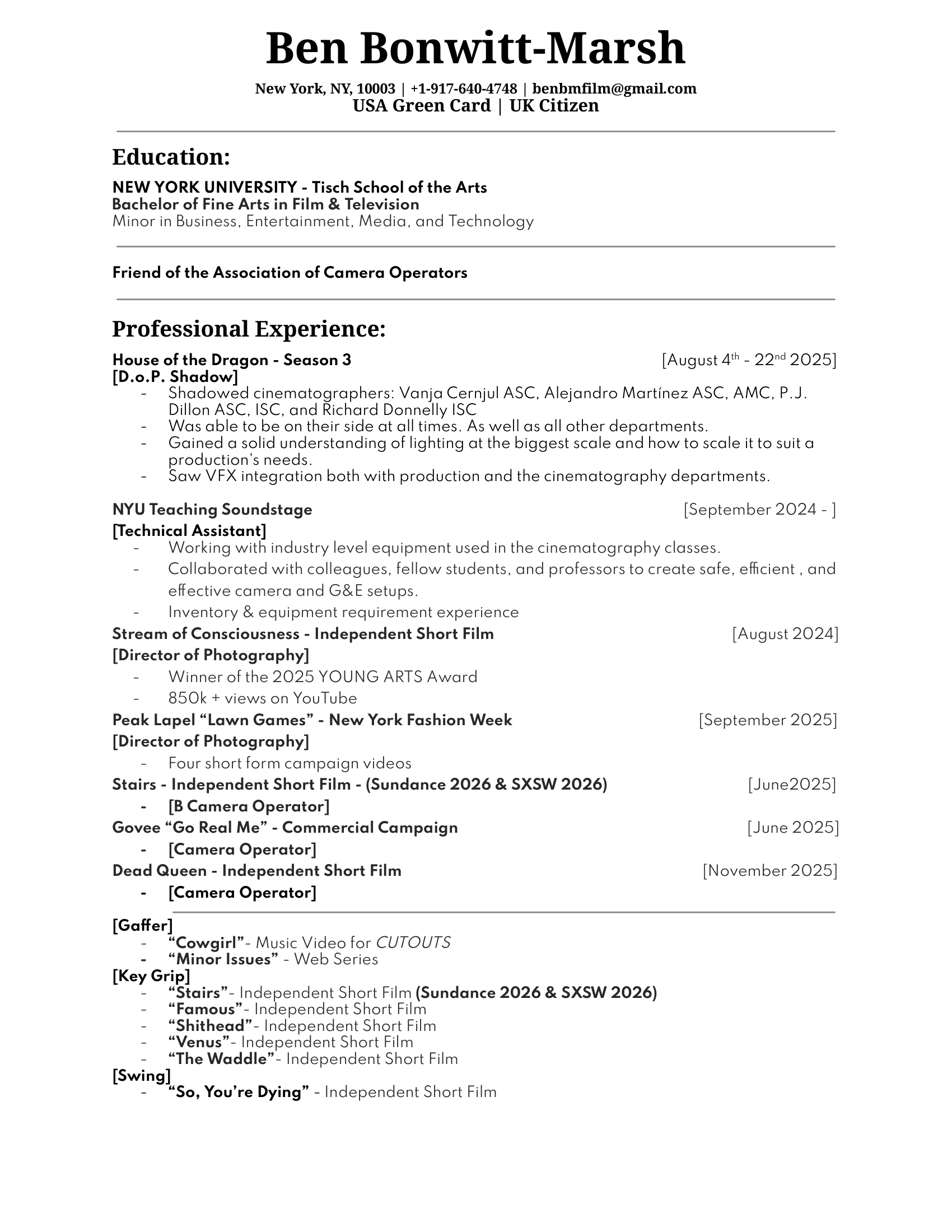 An Image of my Resume
A download button can be found at the top of the page