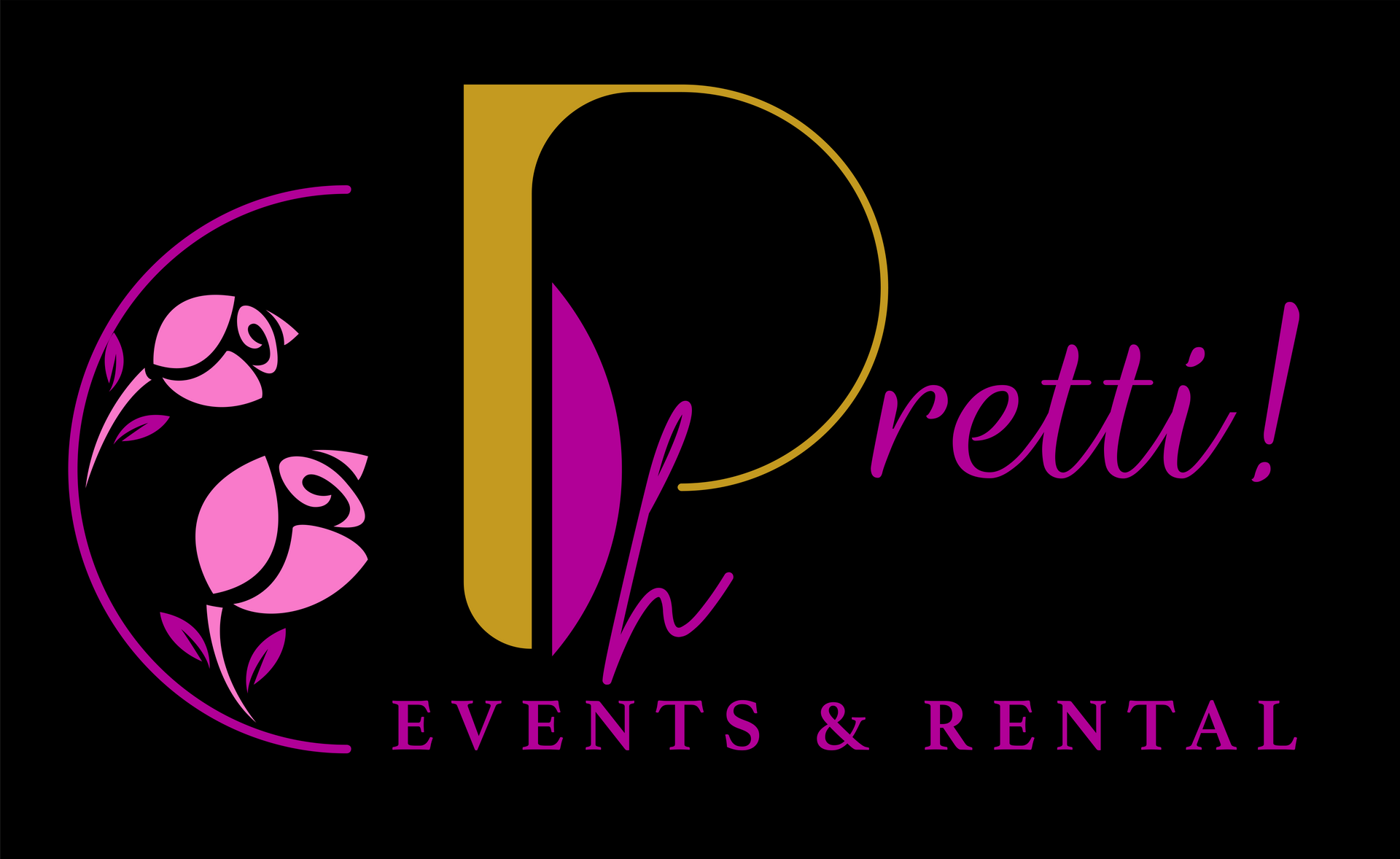 Oh Pretti! Events & Rentals logo
