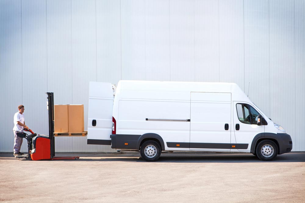 White Truck Delivery — Premium Gardening Supplies in Gympie, QLD