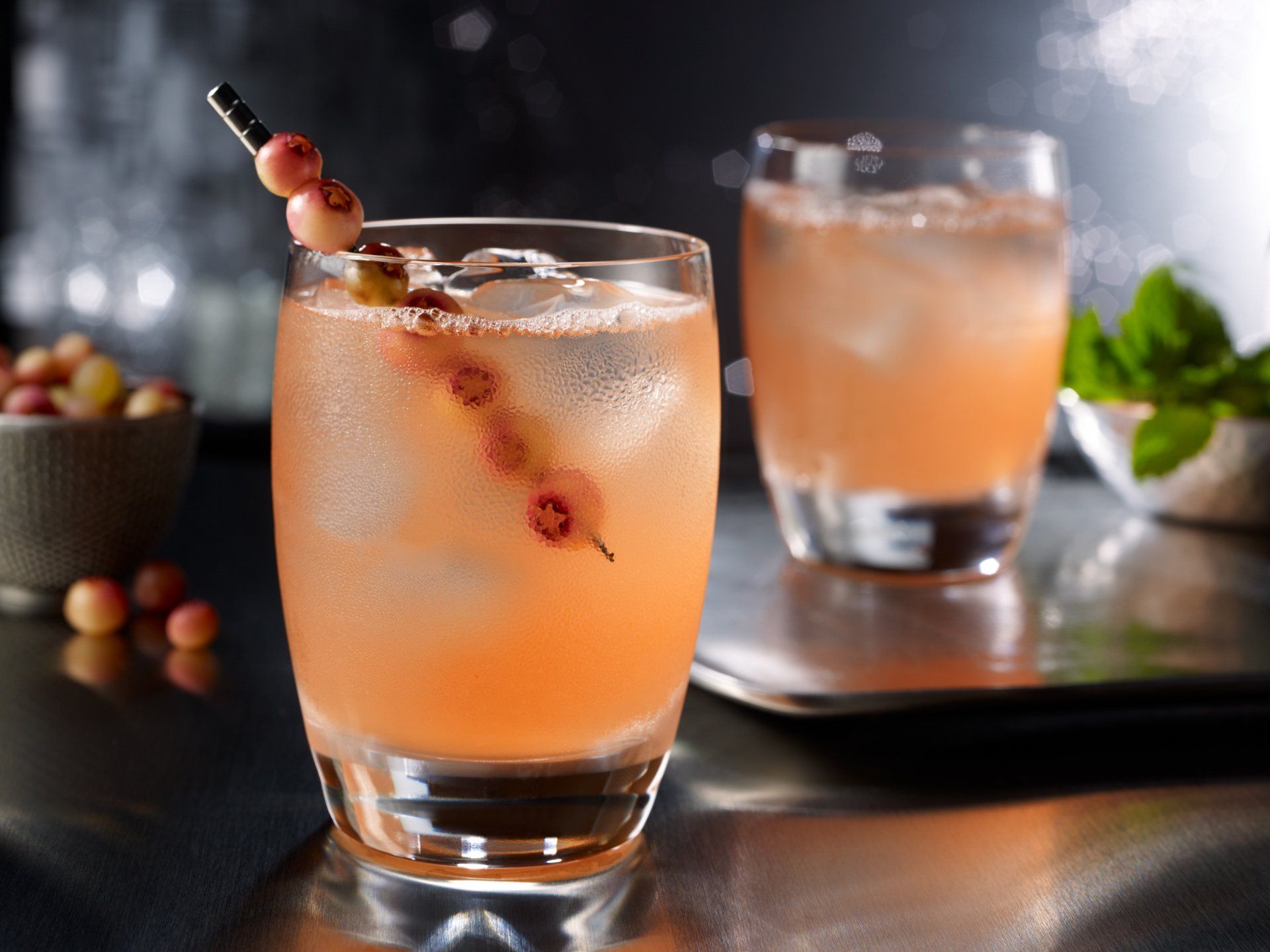 Food Photographer Rusty Hill Lemonade Blueberry Drop Cocktail