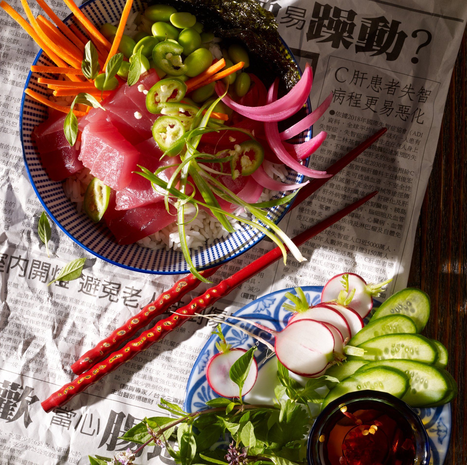 Food Photographer Rusty Hill Poke Bowl
