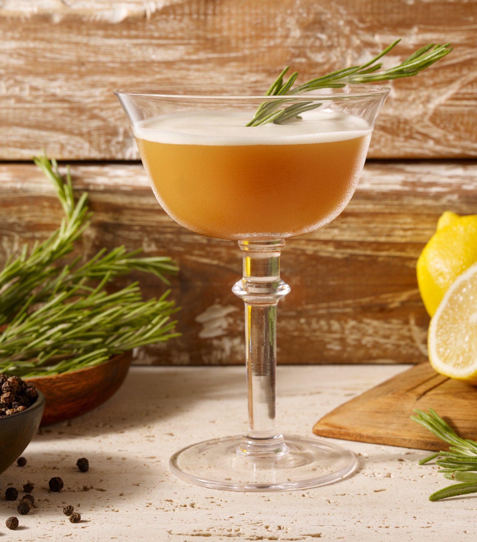 Food Photographer Rusty Hill Rosemary Hair Flip Cocktail