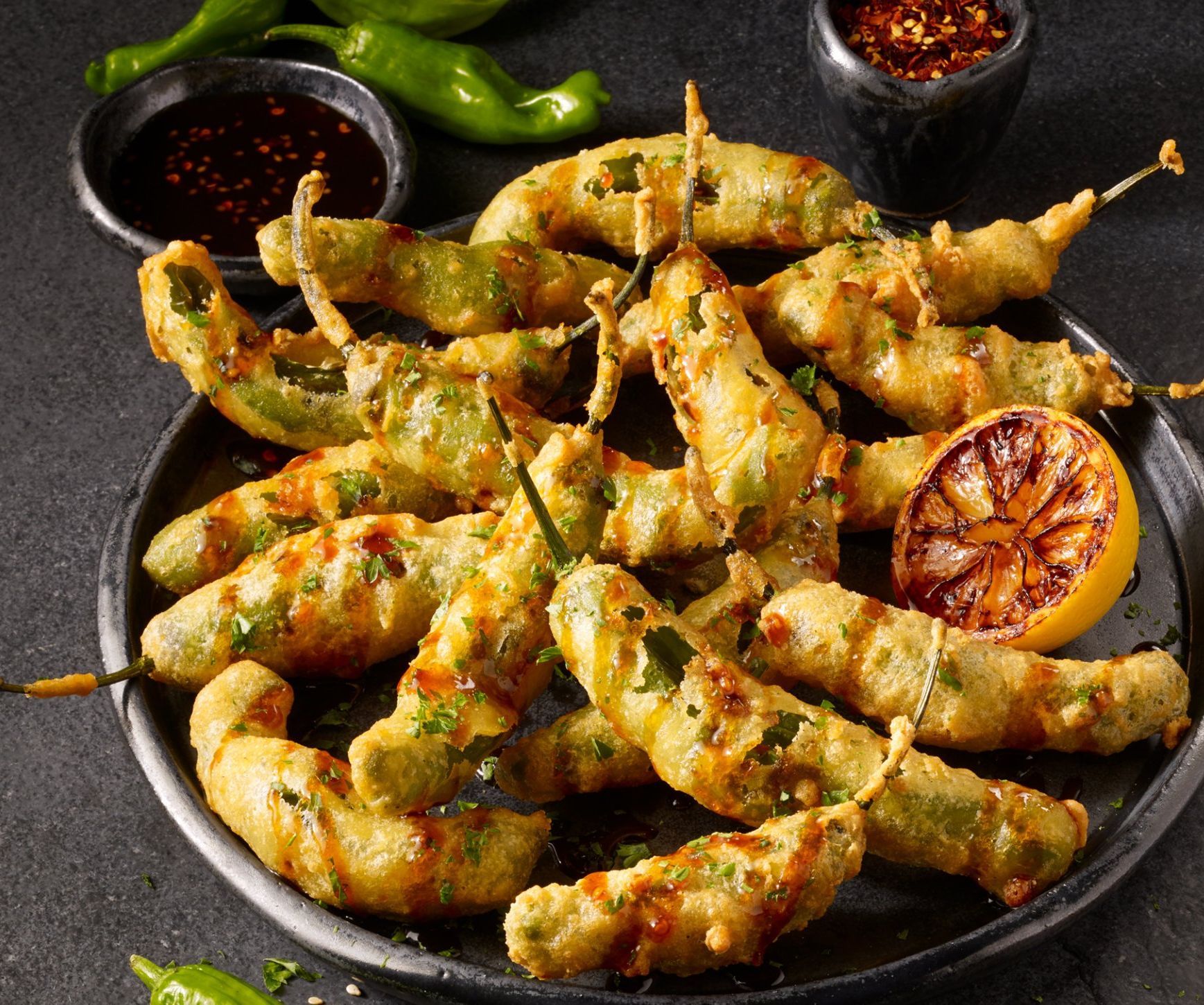 Food Photographer Rusty Hill Shishito Peppers