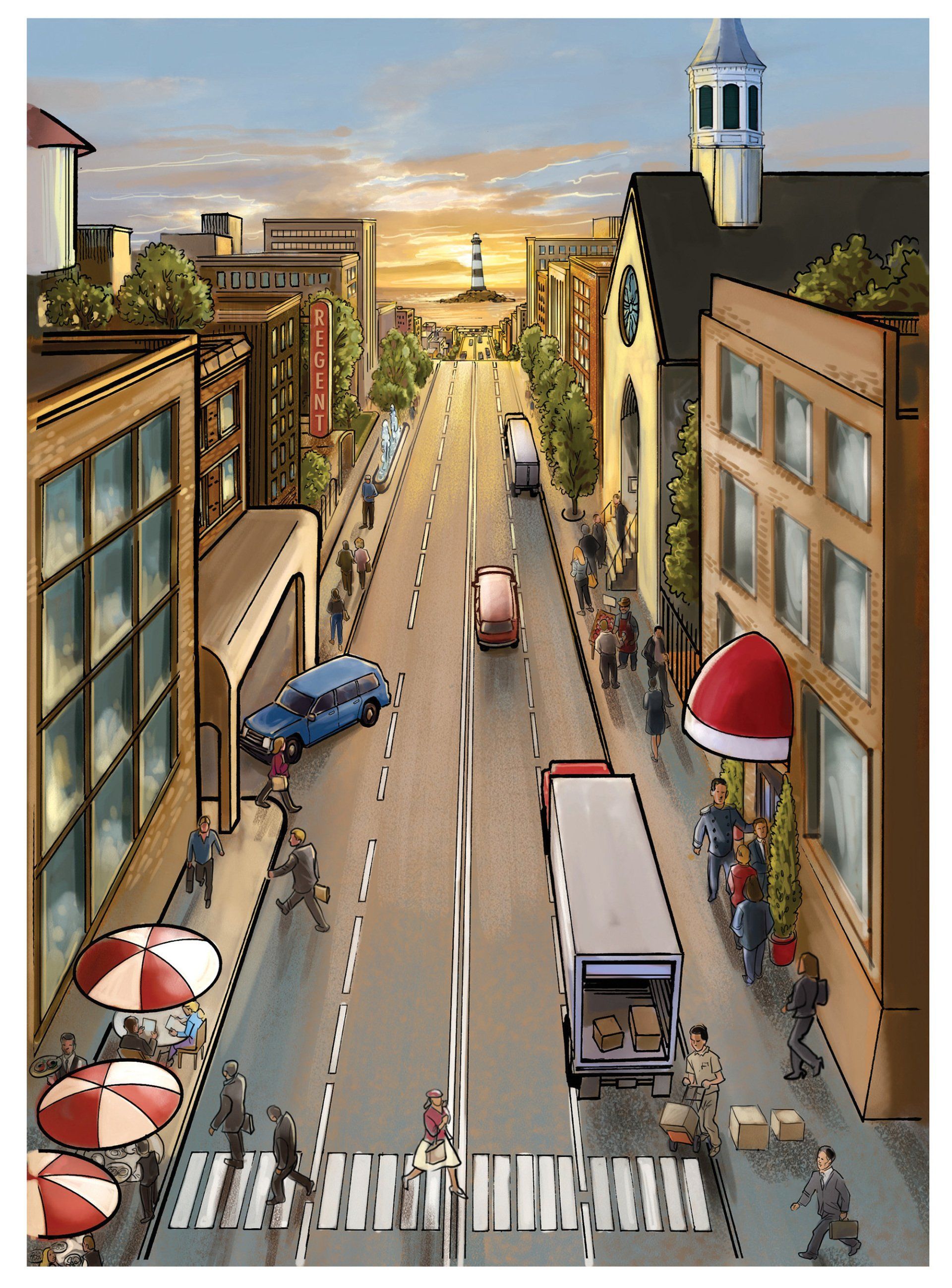 Benjamin Vincent Commercial Storyboards - Live Draw Artist