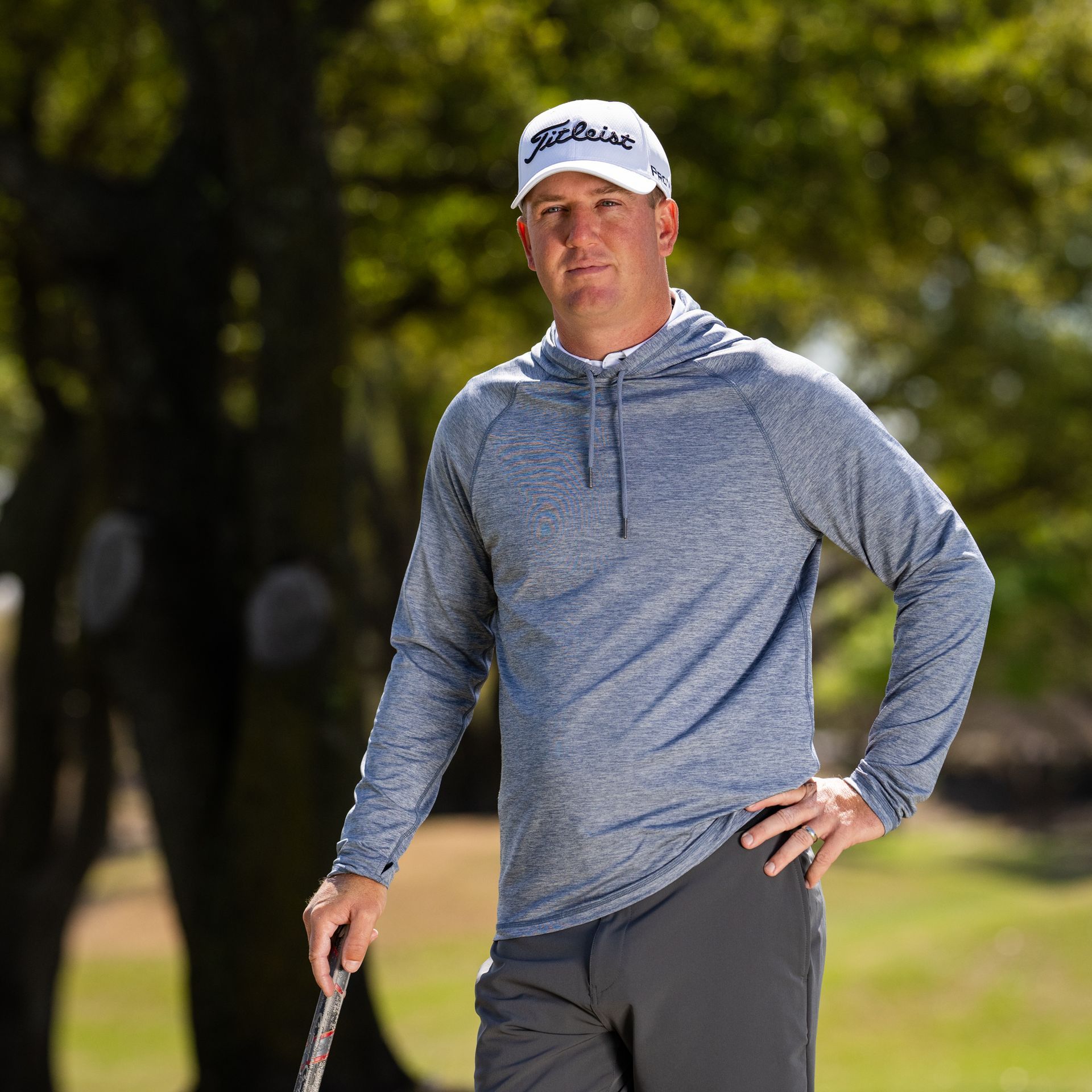 Photographer, Darren Carroll captures golf apparel by Flag and Anthem. 