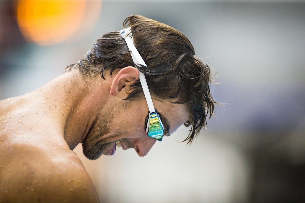 Photographer Darren Carroll Michael Phelps Side Shot