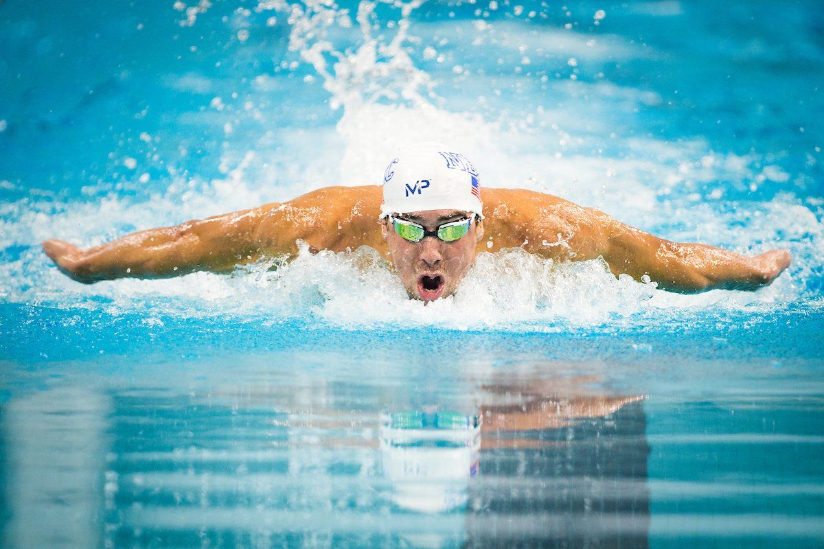 Photographer Darren Carroll Michael Phelps Swimming