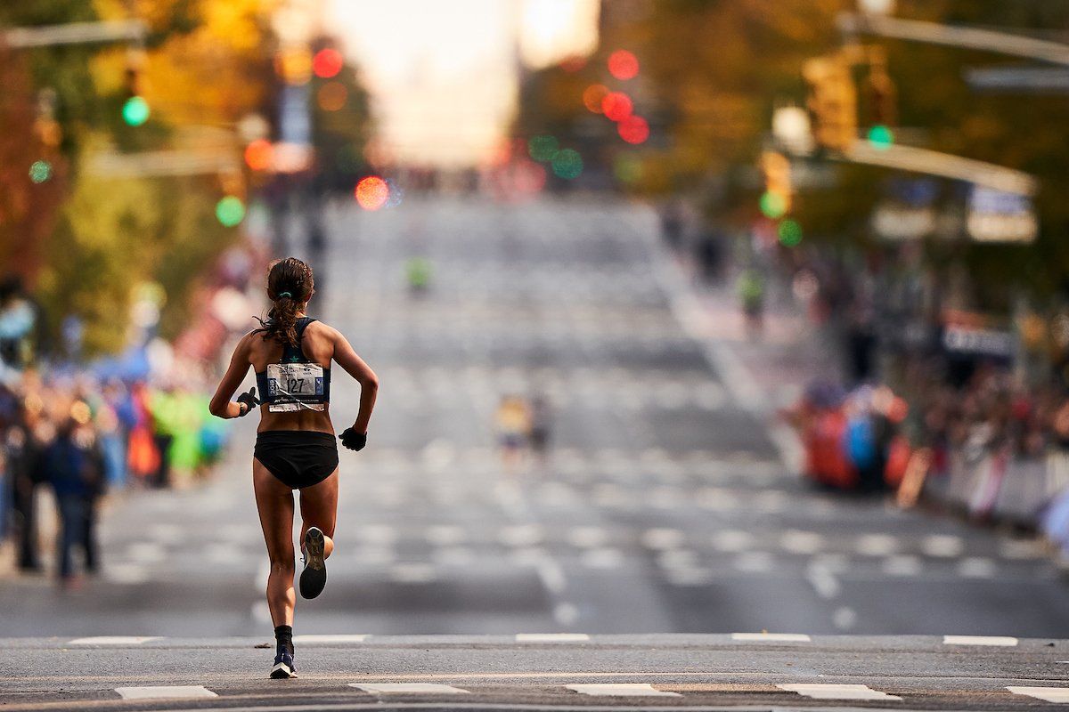 Photographer Darren Carroll NYC Marathon Runner Shot