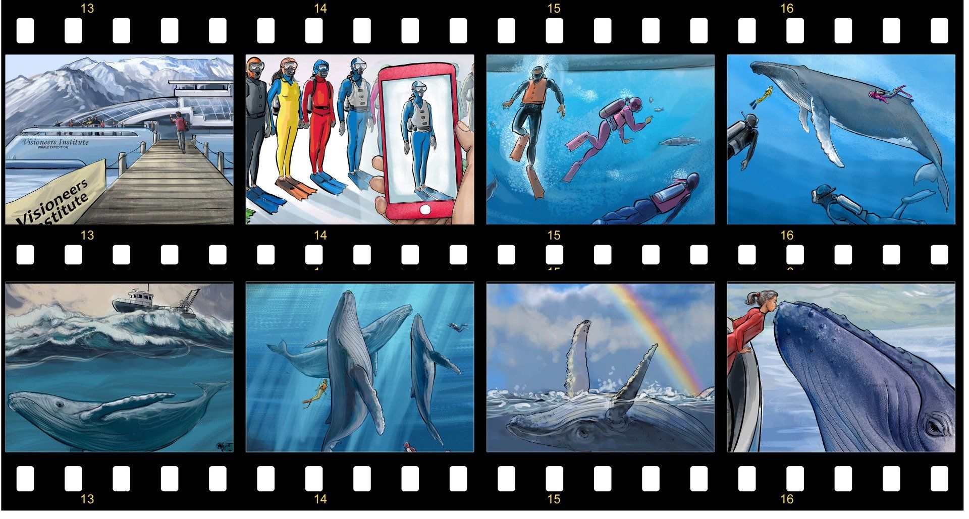 Benjamin Vincent - Storyboard Live Draw Artist - Those 3 Reps