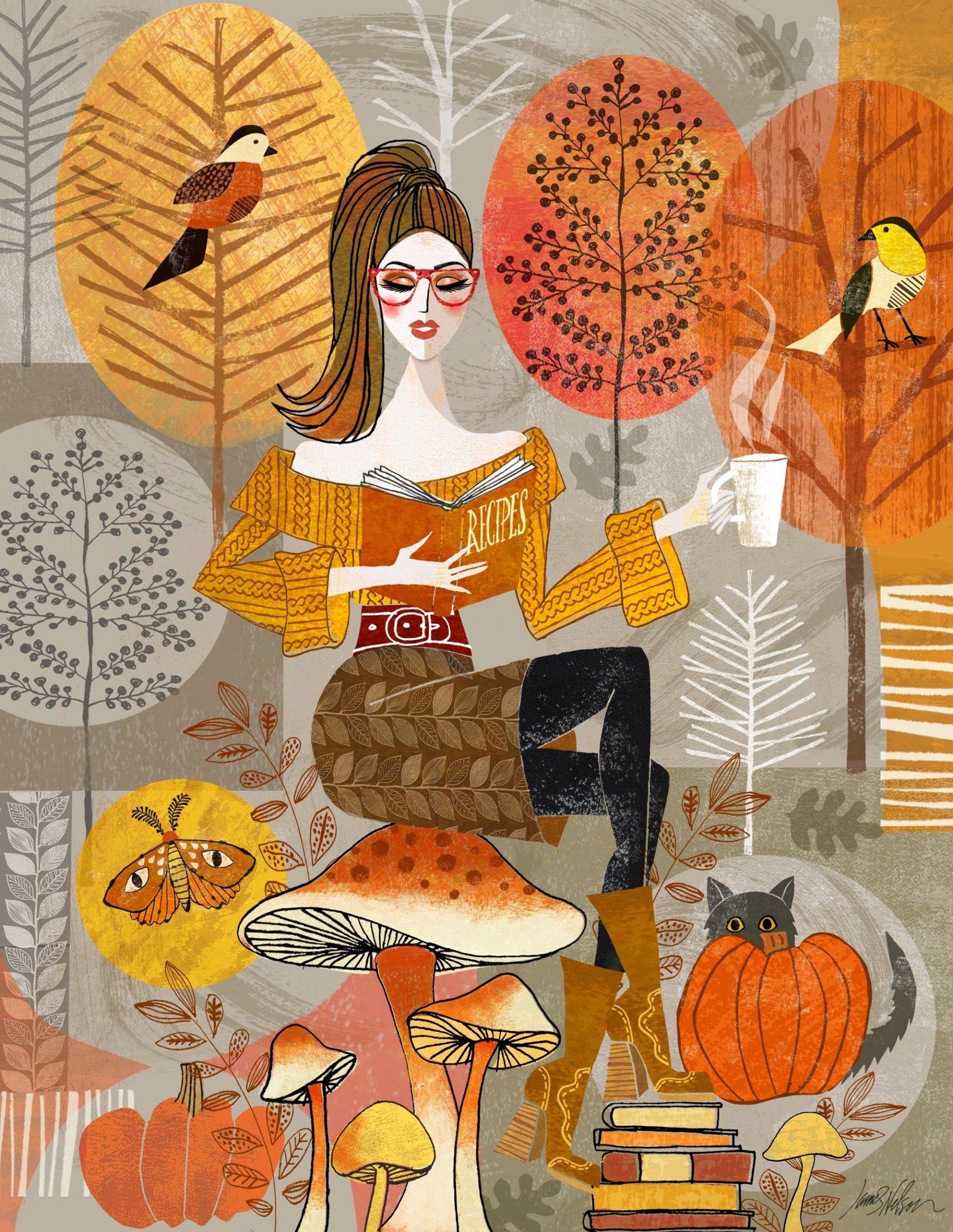 Illustrator James Nelson Fall Dreaming