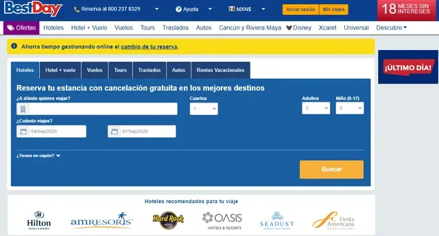 agencia de viajes en mexico