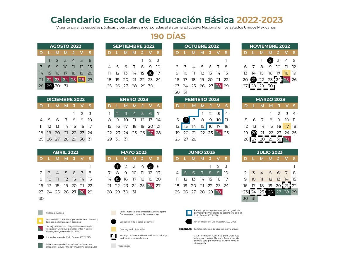 Vacaciones Semana Santa 2023 Calendario Escolar 2023 2024 Republica