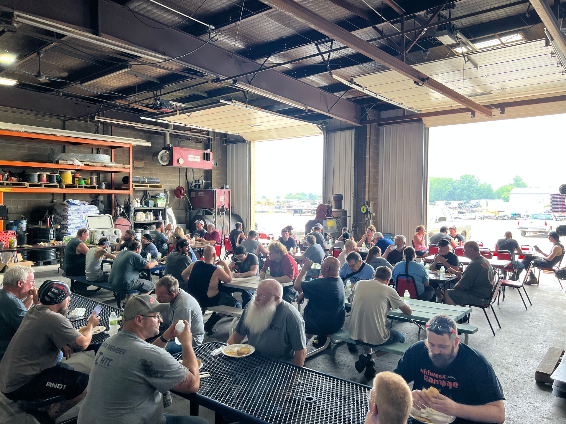 HTC group Limited Employees at lunch party