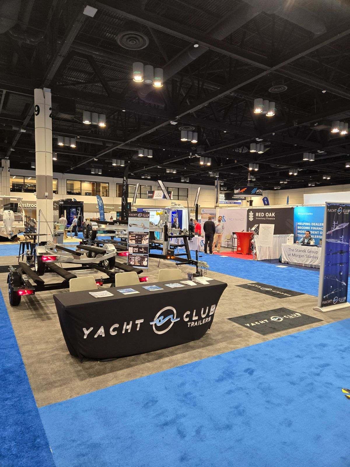 Yacht Club Trailers at MRAA show